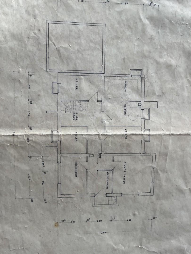 urspr. UG - Grundriss