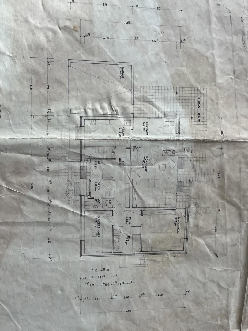 urspr. EG - Grundriss