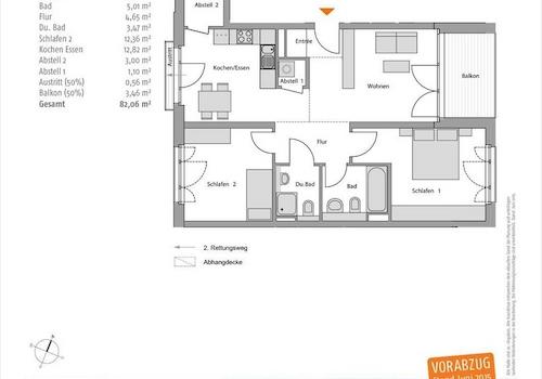 Grundriss WE 17 (c) BUWOG