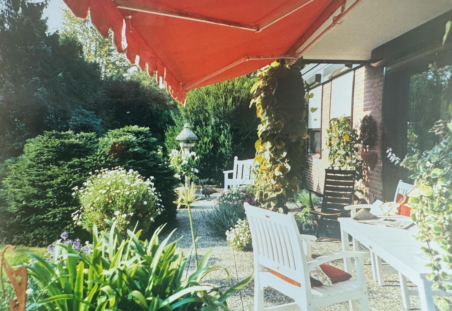 Terrasse früher