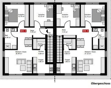 Duo 297 OG Grundriss