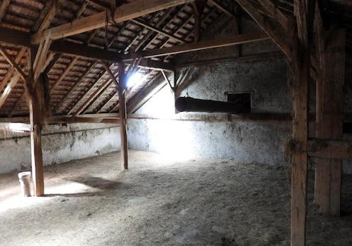 Heustadl im Stallflügel