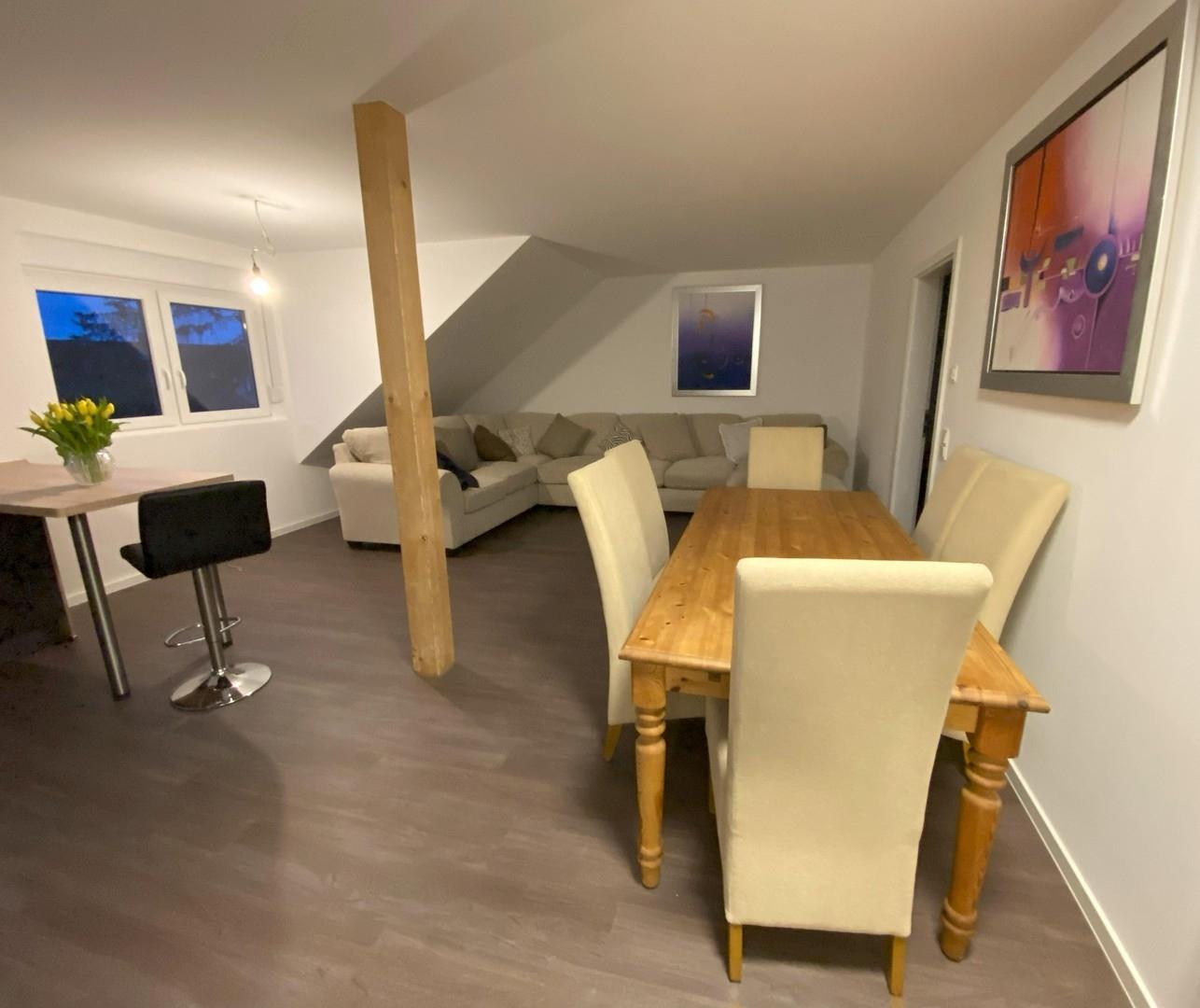 offener Wohn-/ Essbereich