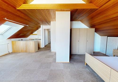 DG Speicherausbau Wohnen, Schlafen, Essen