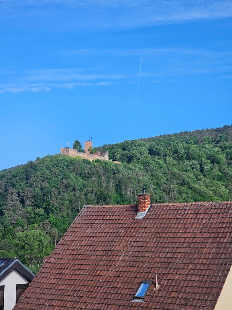 Ausblick zur Burg Landeck