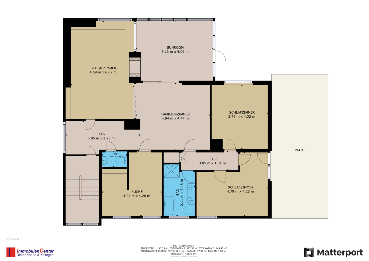 OG Hochparterre Hauptwohnung