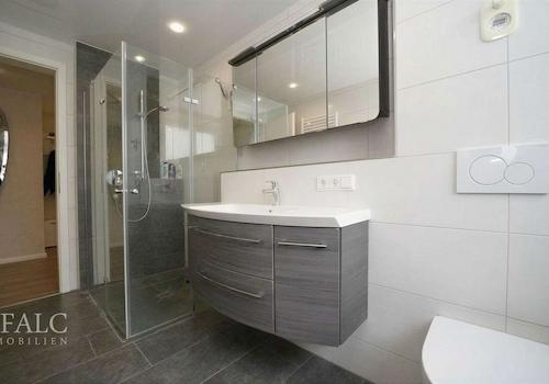 Modernes Tageslicht-Duschbad