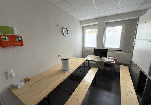 Büro/Aufenthaltsraum im Erdgeschoss