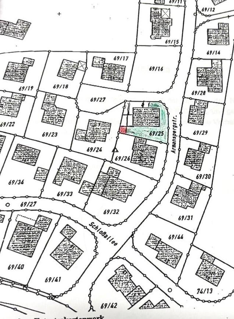 Lageplan (grün Sondereigentum)