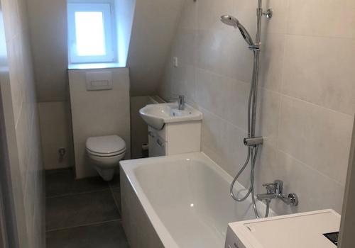 Neues Bad mit Fenster