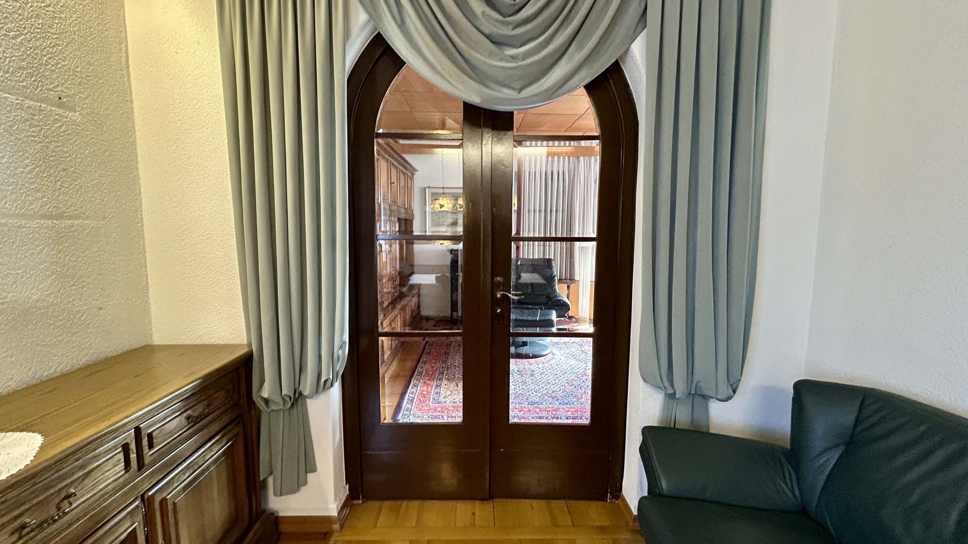 Zugang zum Wohnzimmer