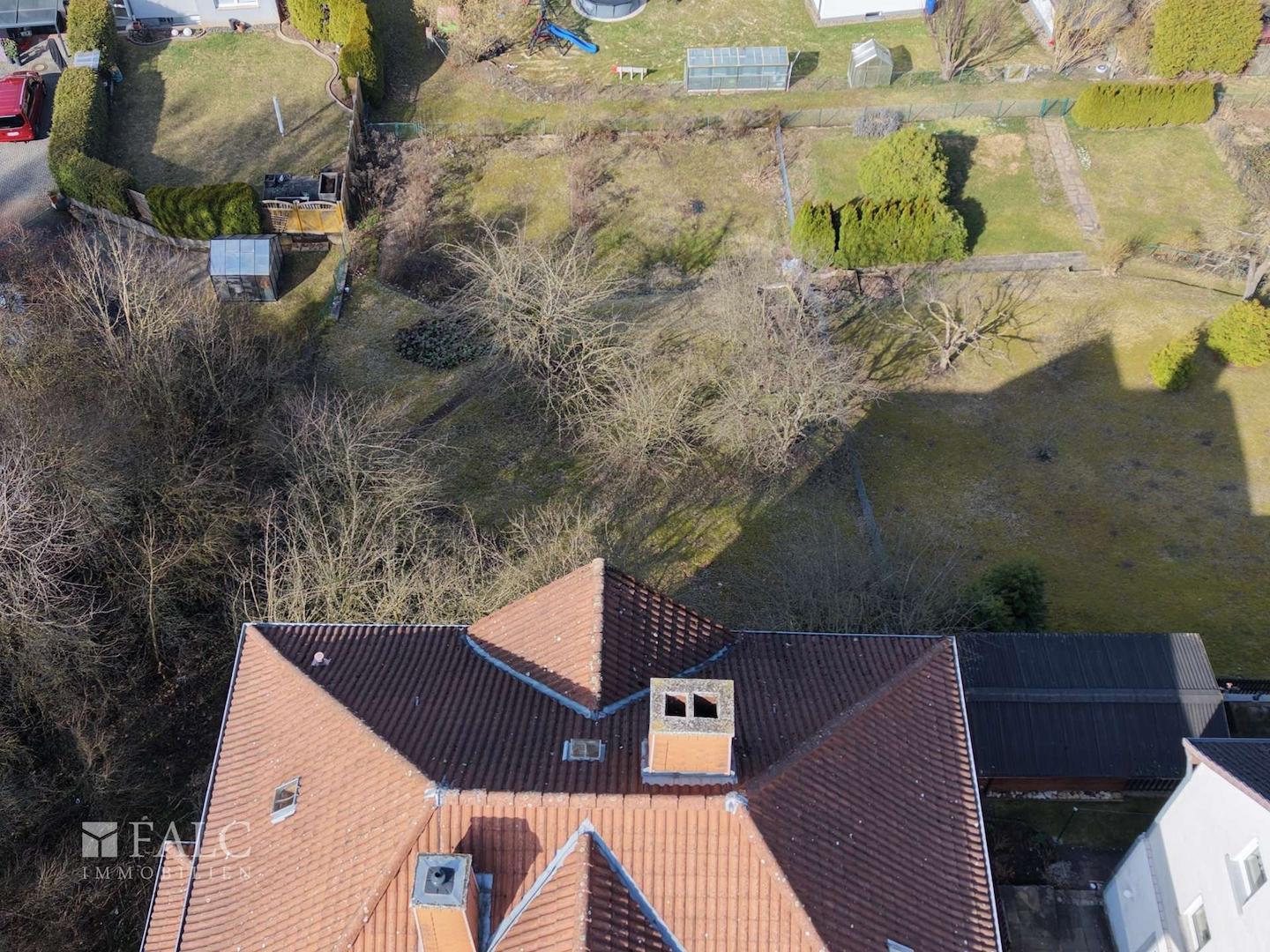 Garten von oben