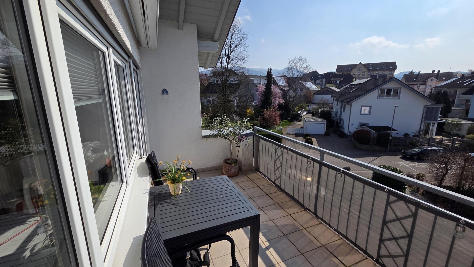 Balkon Aussicht