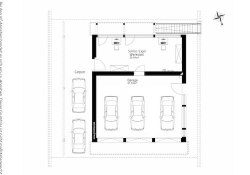 Grundriss Vorderhaus Erdgeschoss