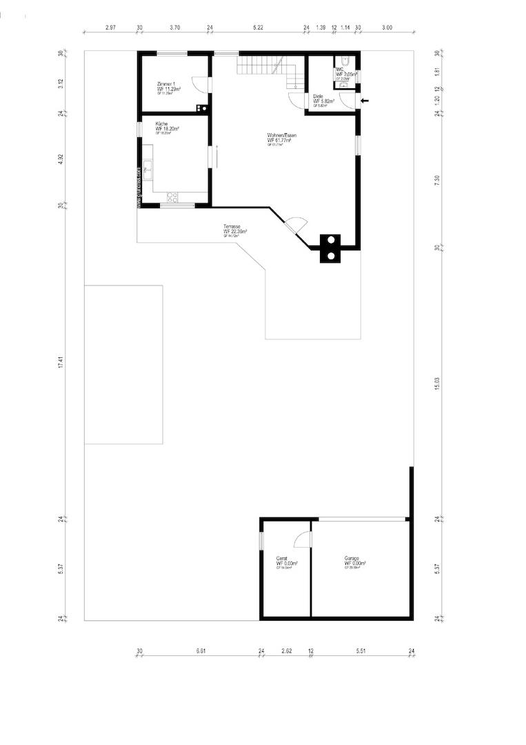 Grundriss Erdgeschoss