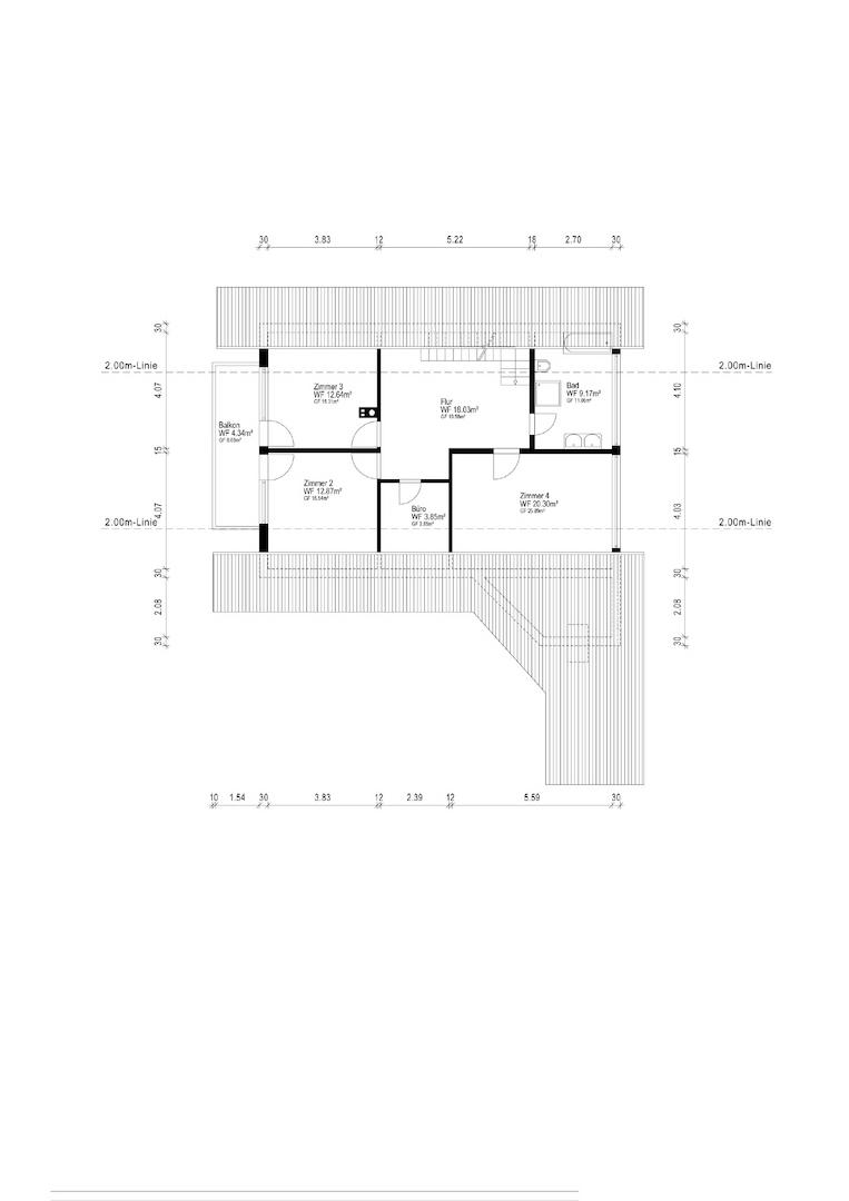 Grundriss Dachgeschoss