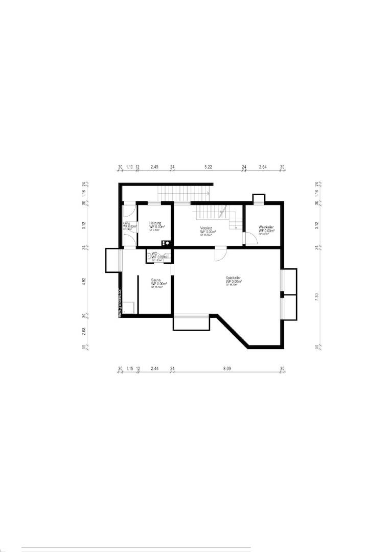 Grundriss Kellergeschoss