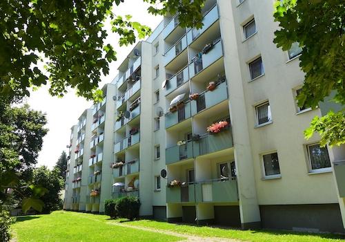 Hausansicht Balkonseite