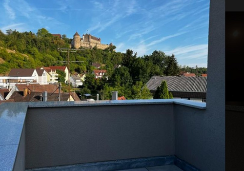 Zweite Dachterrasse