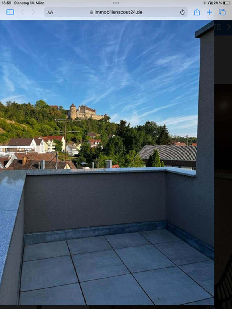 Zweite Dachterrasse