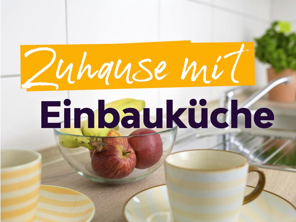 Zuhause mit heller Einbauküche