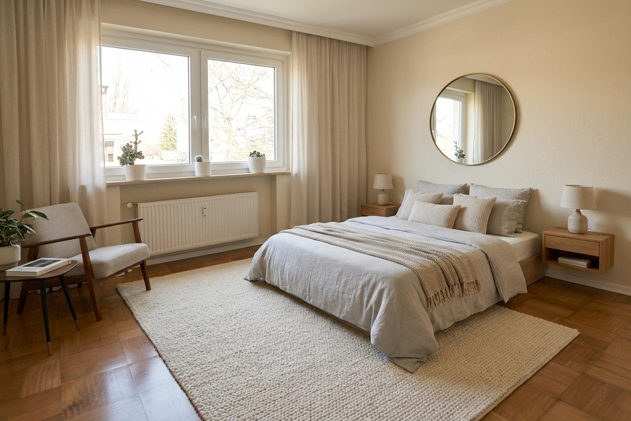 Einrichtungsvorschlag Schlafzimmer