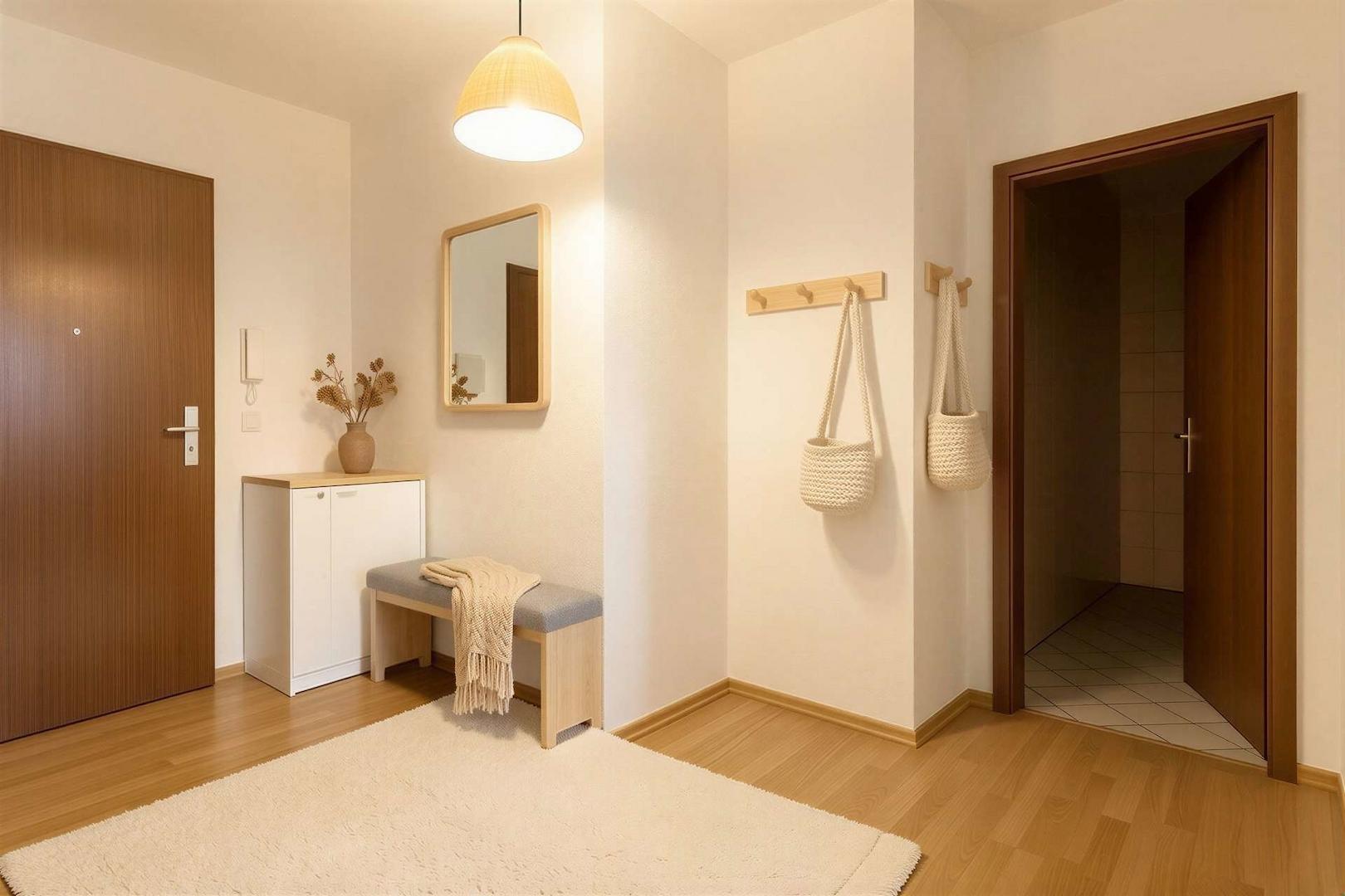 Blick zum Bad - (KI generiert)