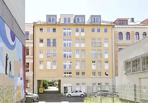 Lärmschutz durch zweiter Reihe