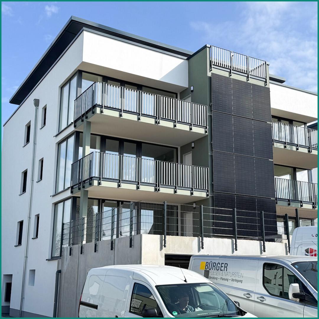 Wohnhausansicht von der Straße