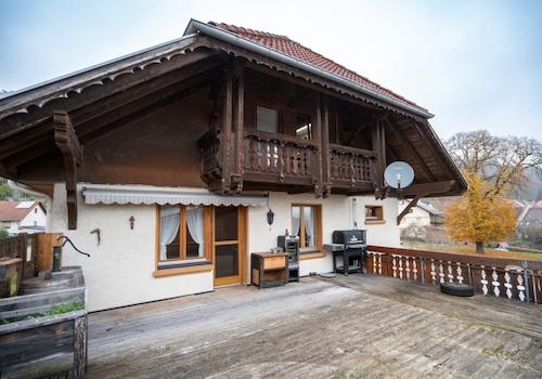 Dachterrasse bei der Wohnung im OG