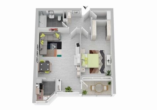 Grundriss Wohnung 1 55 m_