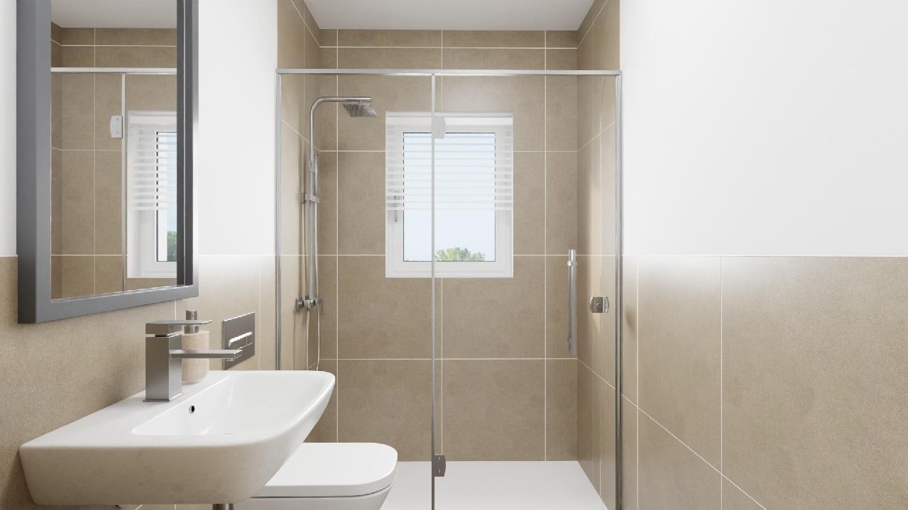 Badezimmer Dachgeschoss