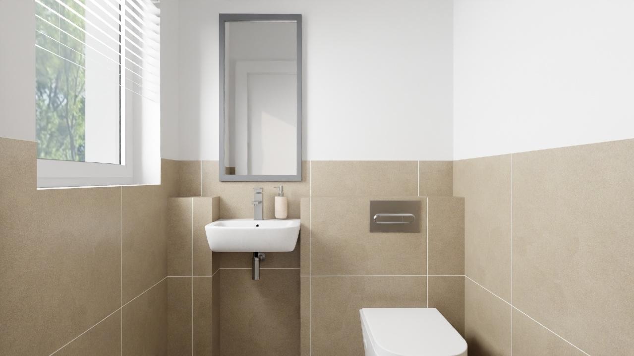 Gäste WC Erdgeschoss