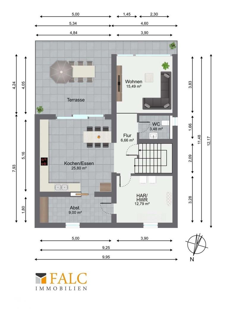 Grundriss Untergeschoss
