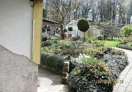 Blick zum Garten und Wald