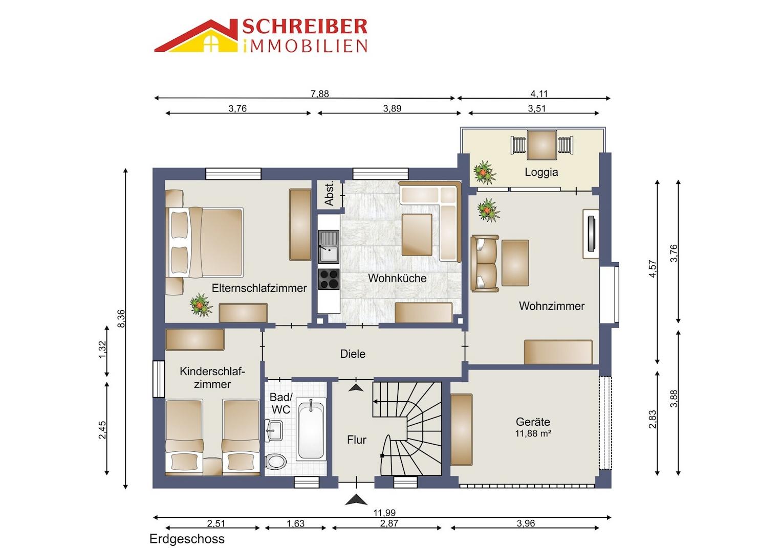 Grundriss EG