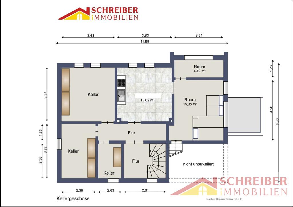 Grundriss Keller