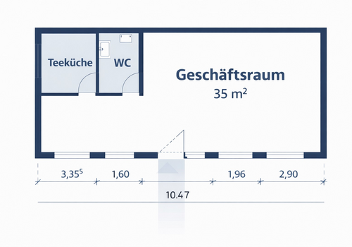 Grundriss (KI-generiert)