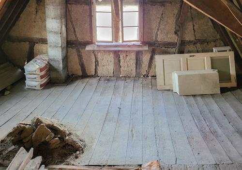 Dachboden ausbaufähig