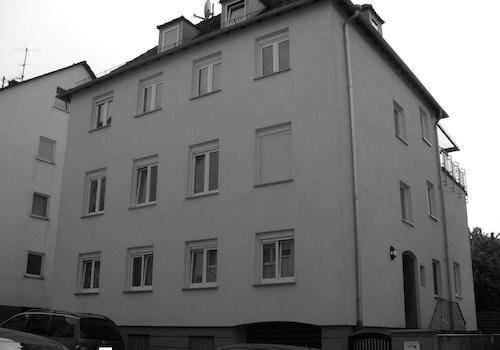 Vorderansicht vom Haus