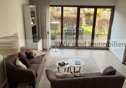 Blick aus dem Wohnzimmer