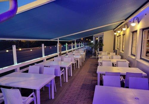 Terrasse Abend