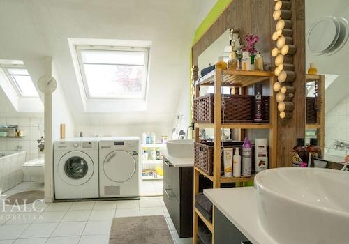 Badezimmer Dachgeschoss