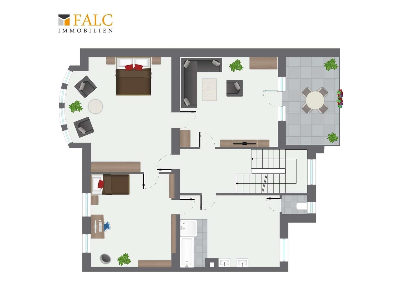 Grundriss Obergeschoss