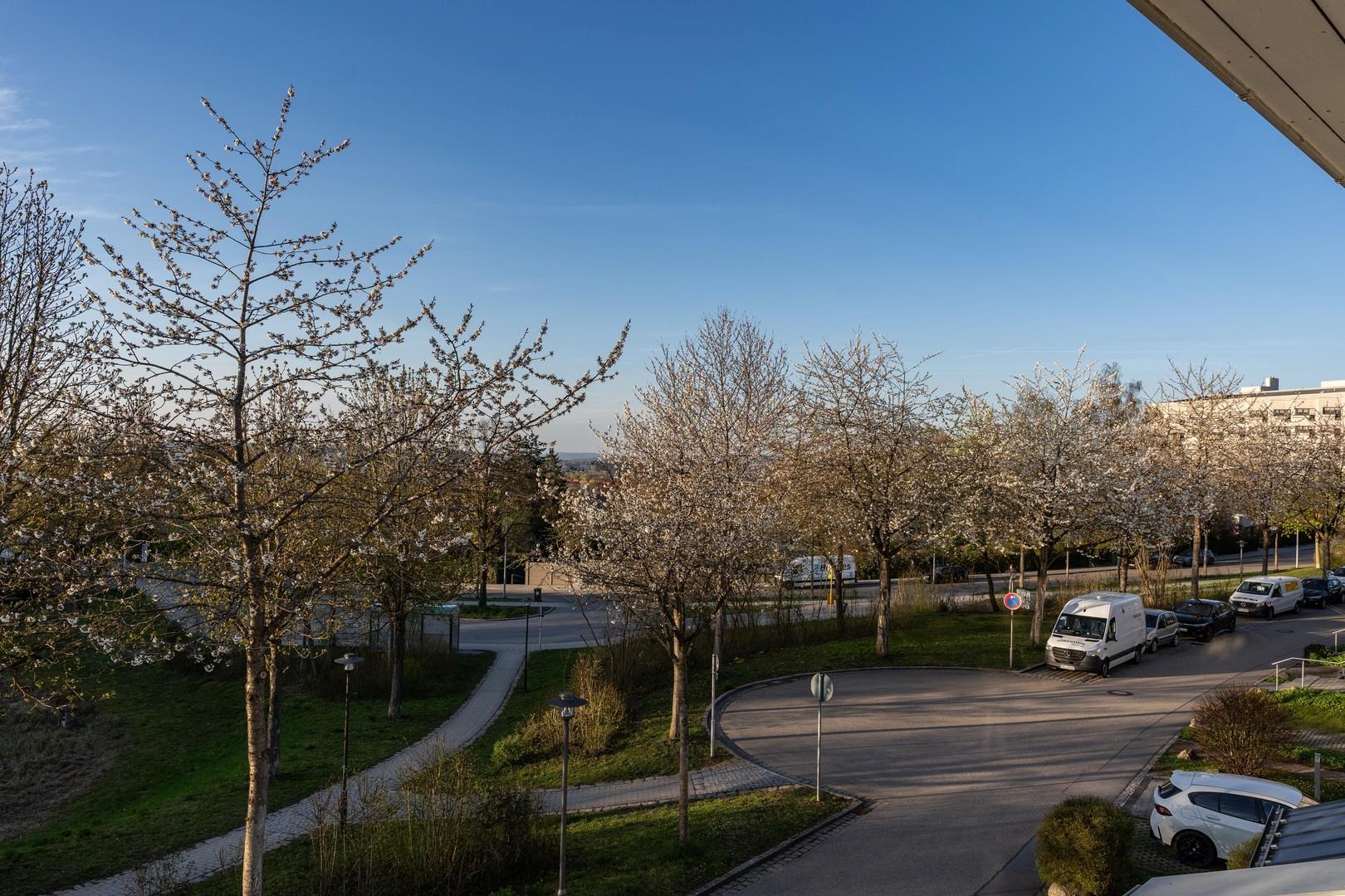 Ausblick Schlafzimmer