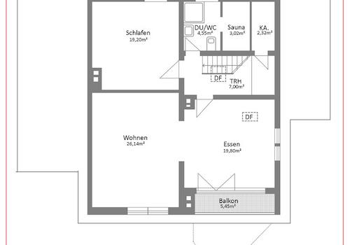 Grundriss Dachgeschoss