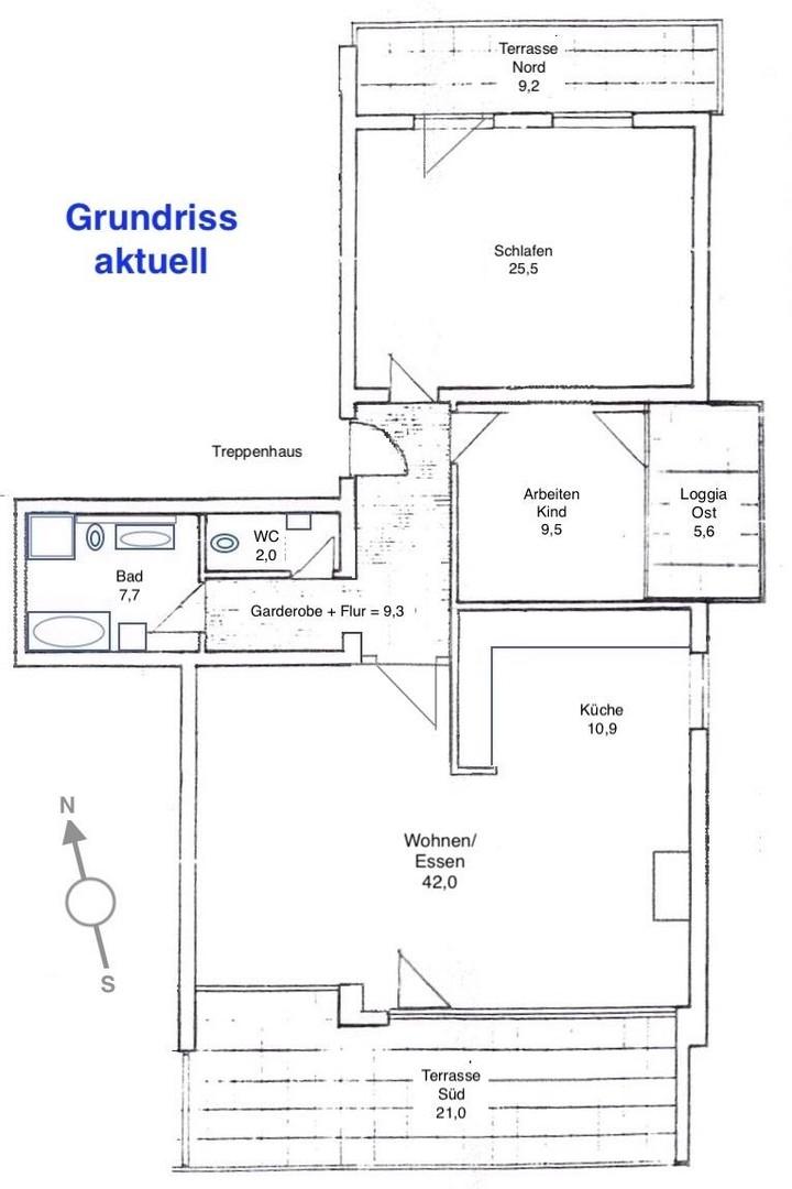 Grundriss aktuell