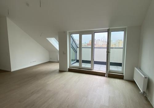 offener Wohn- Küchenbereich