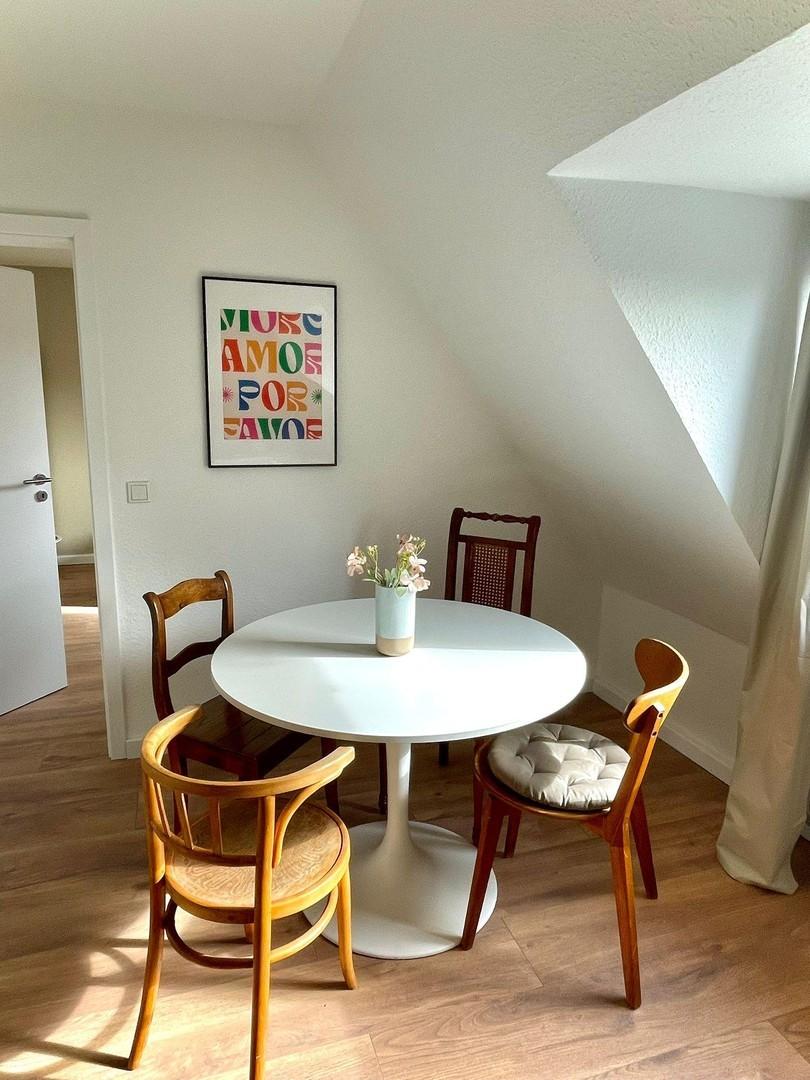 Gemütlicher Essbereich