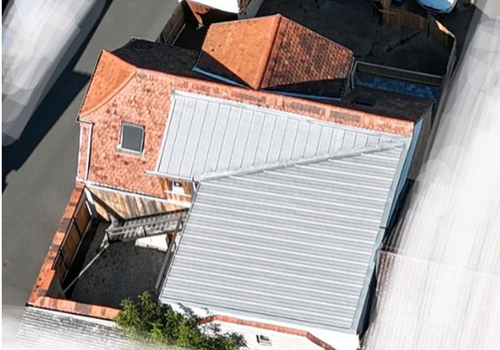 Innenhof/Anbau Luftbild